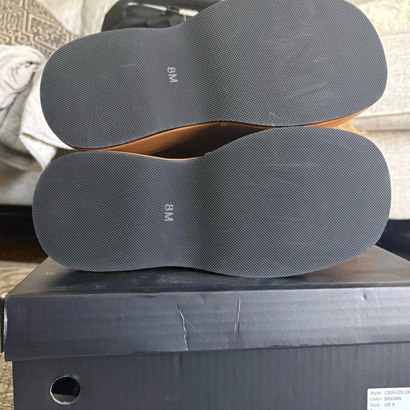 DollsKill | NWB Current Mood Bratz Y2K Platform Yasmin Brown Fur Boots - Picture 5 of 9